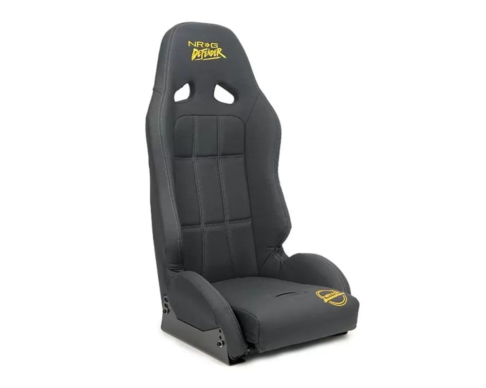 NRG Black Defender Water Resistant Steel Frame Suspension Seats