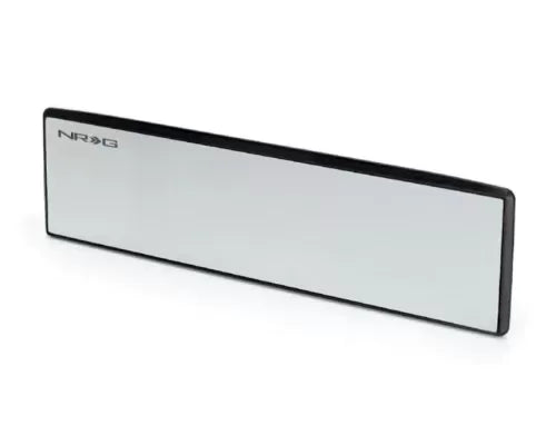NRG Wide Panorama Clip On Mirrors- Flat W/ White Tint 270MM Wide