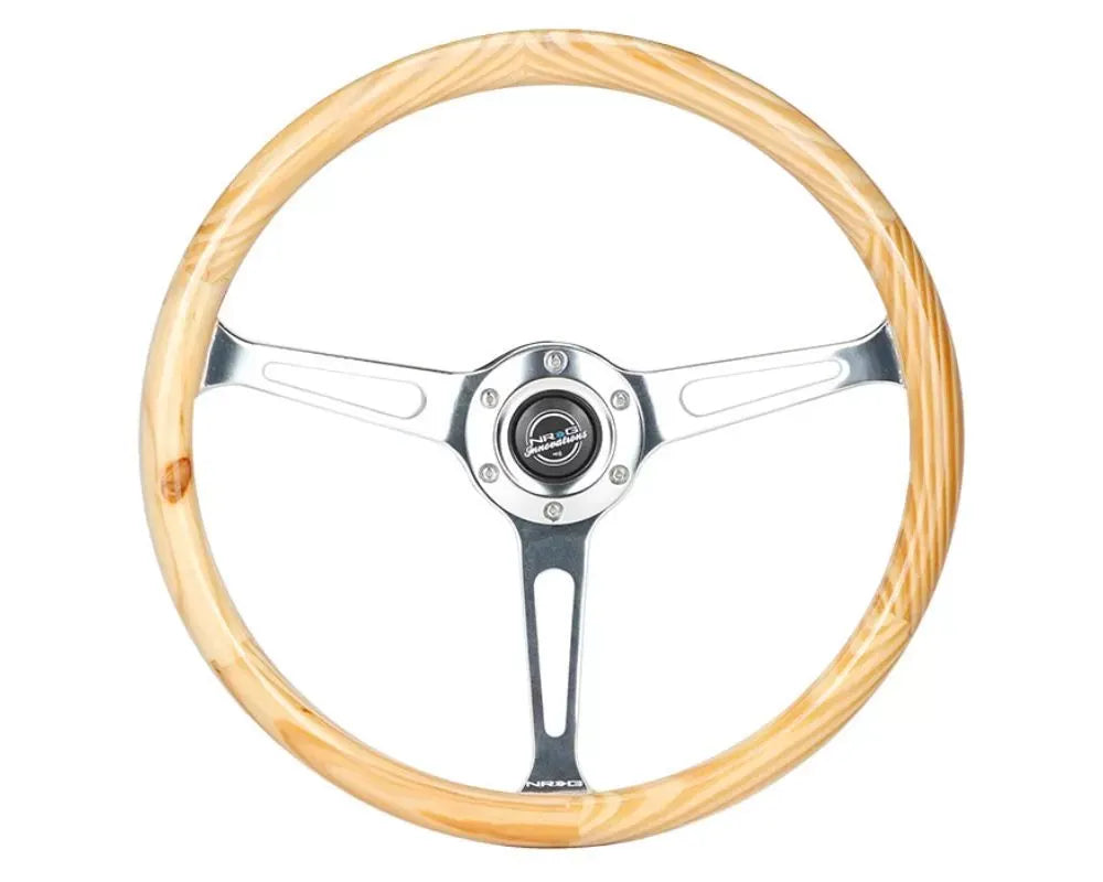 NRG 380mm Reinforced Classic Light Wood Grain Wheel