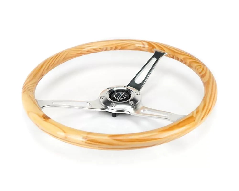 NRG 380mm Reinforced Classic Light Wood Grain Wheel