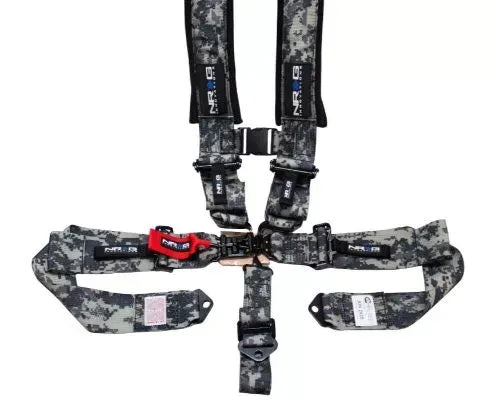 NRG Sfi 16.1 5Pt 3 Inch Seat Belt Harness / Latch Link - Digital Camo