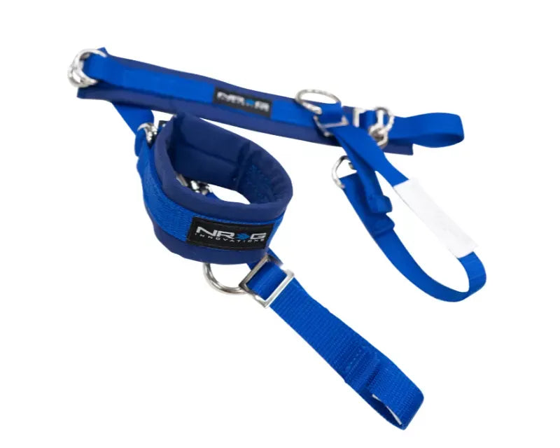 NRG SFI 3.3 Arm Restraints One Pair Blue