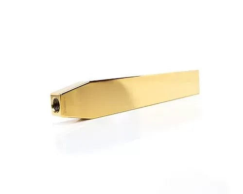 NRG B.A.J Tall Shift Knob -Blank Chrome Gold M10X1.5