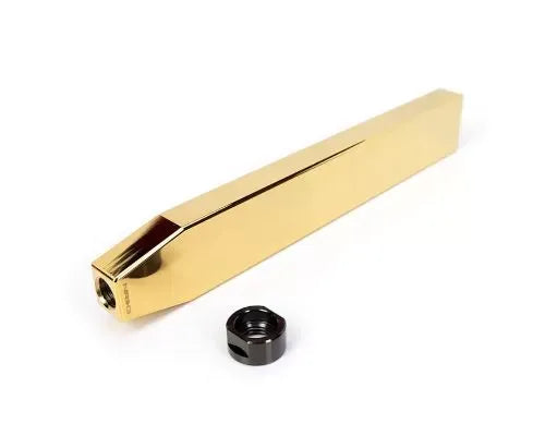 NRG B.A.J Tall Shift Knob -Blank Chrome Gold M12X1.25