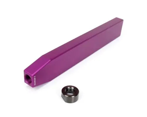NRG B.A.J Tall Shift Knob -Blank Purple M12X1.25