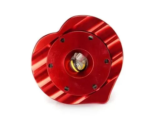 NRG Quick Release Kit - Red Body - Red Heart Ring