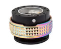 NRG Quick Release Kit - Black Body - Neochrome Pyramid Ring