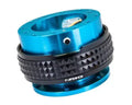 NRG Quick Release Kit - New Blue Body - Black Pyramid Ring
