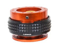 NRG Quick Release Kit - Orange Body - Black Pyramid Ring