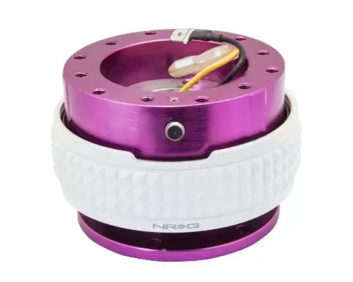 NRG Quick Release Kit - Purple Body - Glow In The Dark Pyramid Ring