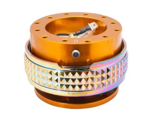 NRG Quick Release Kit - Rose Gold Body - Neochrome Pyramid Ring