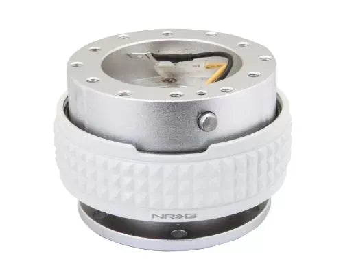 NRG Quick Release Kit - Silver Body - Glow In The Dark Pyramid Ring