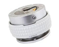 NRG Quick Release Kit - Silver Body - Glow In The Dark Pyramid Ring