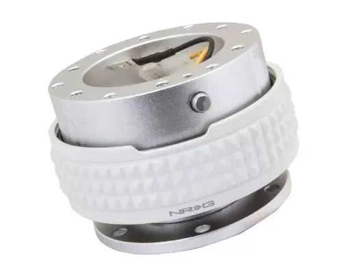 NRG Quick Release Kit - Silver Body - Glow In The Dark Pyramid Ring