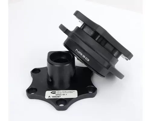 NRG SFI Key Way Type Quick Release Matte Black