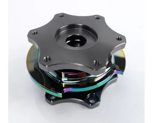 NRG SFI Key Way Type Quick Release Neo Chrome