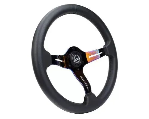 NRG Light Weight Gaming Steering Whl composits And Neochrome Spoke Slits