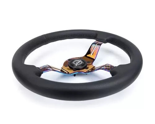 NRG Light Weight Gaming Steering Whl composits And Neochrome Spoke Slits