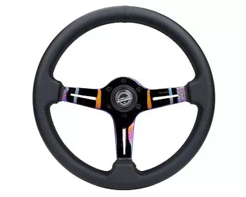 NRG Light Weight Gaming Steering Whl composits And Neochrome Spoke Slits