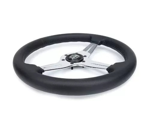 NRG Light Weight Gaming Steering Whl composits And Chrome Spoke Slits. No Dish