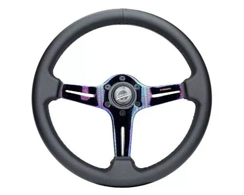 NRG Light Weight Gaming Steering Whl composits And Neochrome Spoke Slits. No Dish