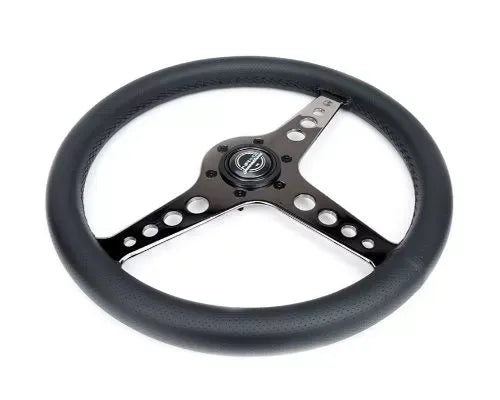 NRG Light Weight Gaming Steering Whl composits And Black Chrome Spoke Holes.
