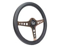 NRG Light Weight Gaming Steering Whl composits And Rose Gold Spoke Holes.
