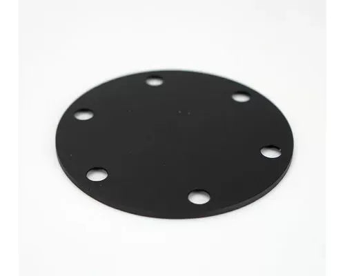 NRG Horn Delete Plate Black-Laser Logo