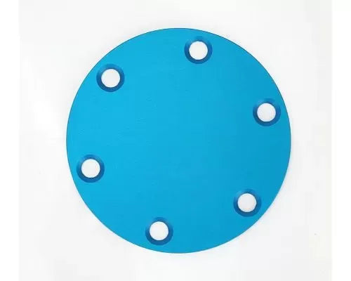 NRG Horn Delete Plate Blue-Laser Logo