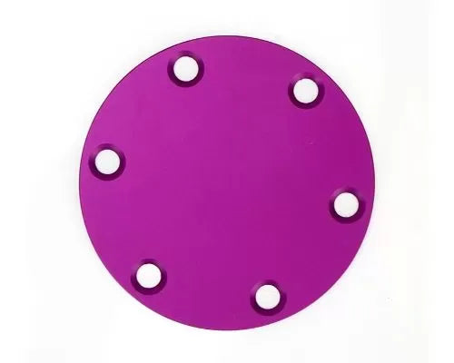 NRG Horn Delete Plate Purple-Laser Logo