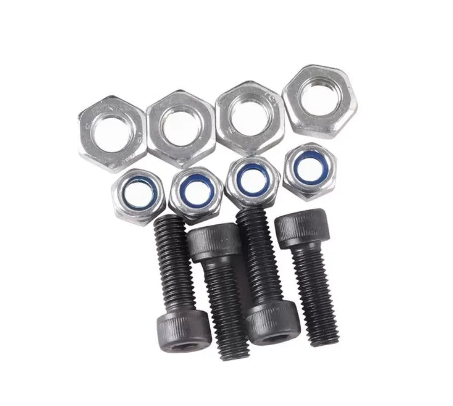 NRG Side Mount Seat Brackets Black