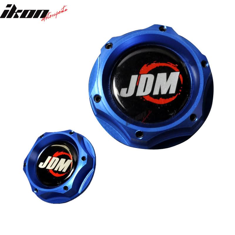 Honda Civic Acura JDM Style Blue Oil Filler Tank Cap Aluminum