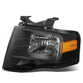 2007-2014 Ford Expedition OE Style H13 Headlight - Black Housing Left