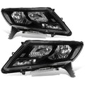 2013-2016 Nissan Pathfinder OE Style Headlights - Black Housing