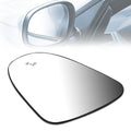 2017-2019 Toyota C-HR OE Style Mirror Glass Lens - Left Heated BLIS