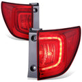 2016-2018 Honda Pilot OE Style Tail Lights - Chrome Housing