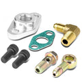 Oil Feed Line Adapter with Banjo Bolt 4AN No Hose