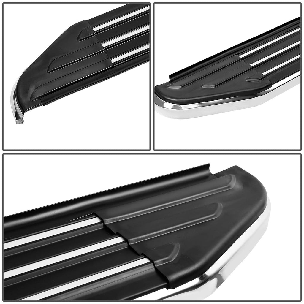 2010-2016 Toyota 4Runner 6" Aluminum Running Boards Black