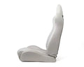 NRG The Arrow Sports Seat Vinyl  Grey with Grey Stitching