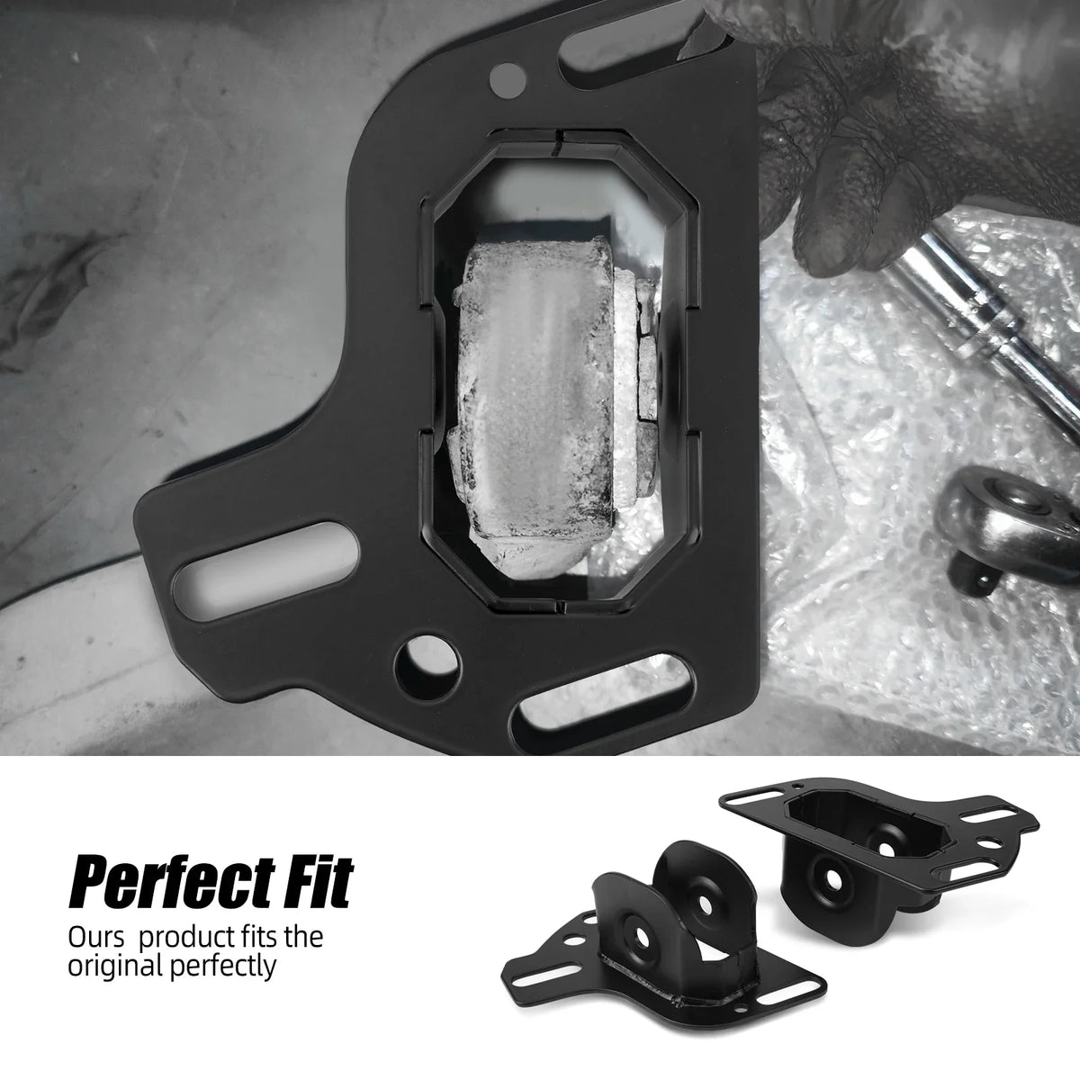 BMW E36 / E46 3 Series & E85 / E86 / E89 Z4 Adjustable Rear Trailing Arm Toe-In Brackets 1992 - 2016 (Excludes E36 Compact / Ti / Z3 / M Variants / Replaces 33303411877 / 33303411878 / 33301096602 / 33301096601)
