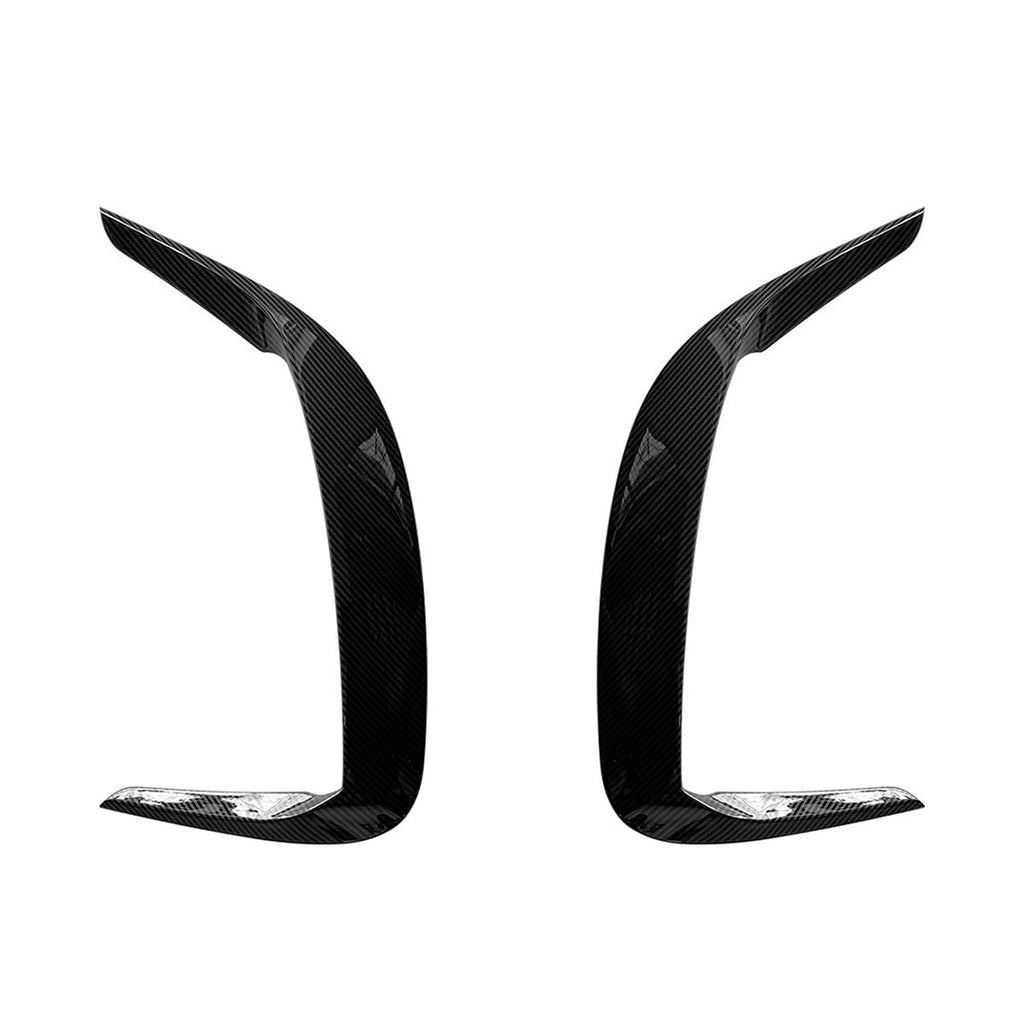 2015-2023 Dodge Charger IKON2 Side Fin Vents Carbon Fiber Print ABS