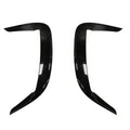 2015-2023 Dodge Charger IKON2 Style Side Fin Vents Gloss Black ABS