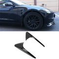 2024 Tesla Model 3 V2 Style Gloss Black Side Camera Flank Cover Trim