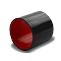 3.75" Black/Red 3-Ply Silicone Hose - Straight
