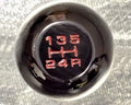NRG Black Chrome 42mm 5 Speed Heavy Weight Shift Knob Honda