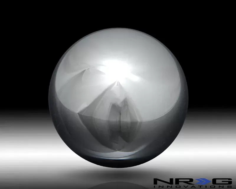 NRG Chrome Silver Heavy Weight Ball Style Shift Knob Universal