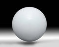 NRG Solid White Heavy Weight Ball Style Shift Knob Universal