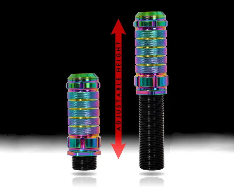NRG Neochrome M10 x 1.50 Stealth Adjustable Shift Knob Universal
