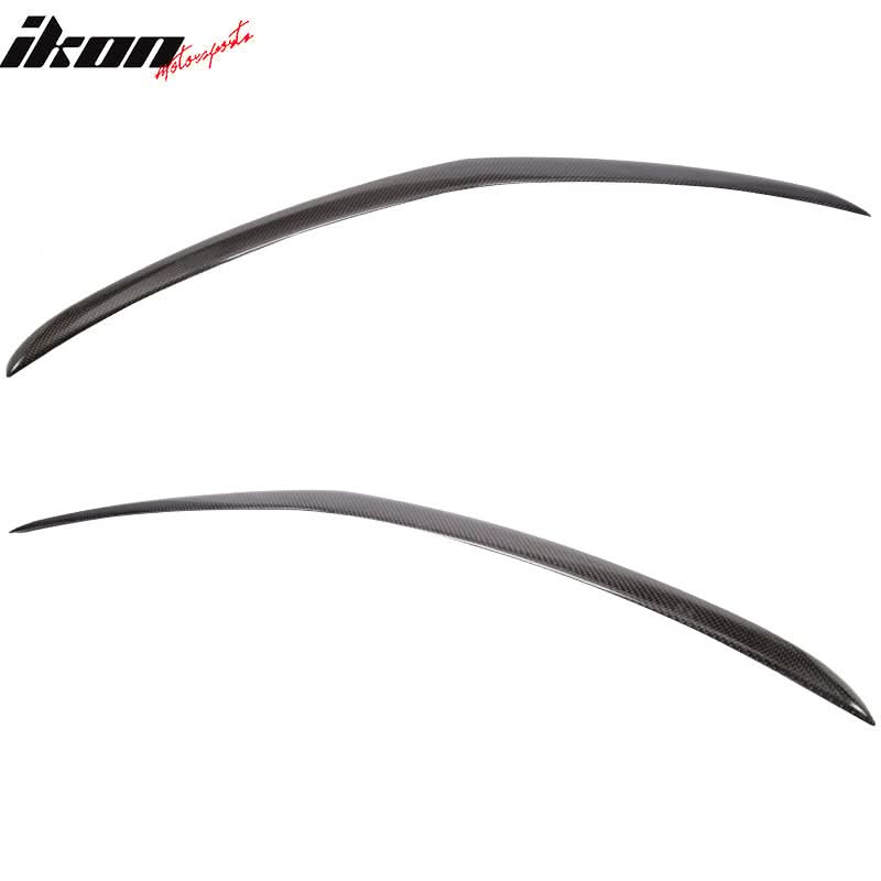 2010-2017 Benz E-Class W207 A Style Trunk Spoiler Wing Carbon Fiber