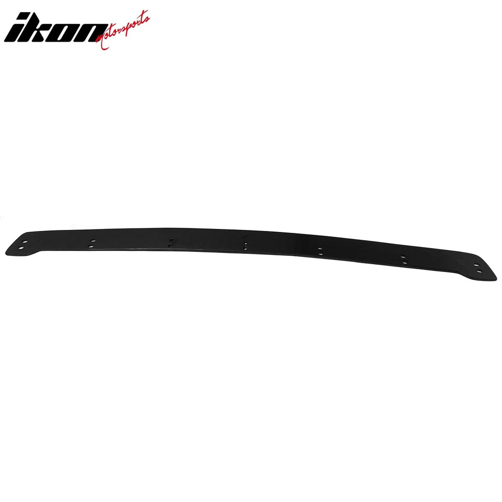 Universal 52" Black Trunk Spoiler Gurney Flap Wicker Bill W/ Hardware